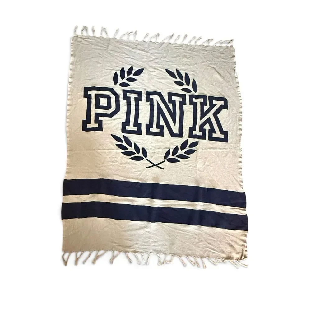 Victoria's Secret PINK Festival Beach Blanket Vintage